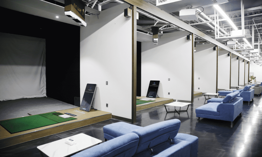 內(nèi)蒙古包頭某會所高爾夫模擬器