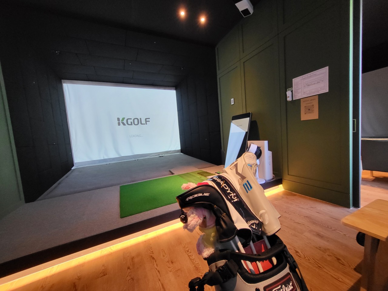 陜西省西安環(huán)屏模擬高爾夫