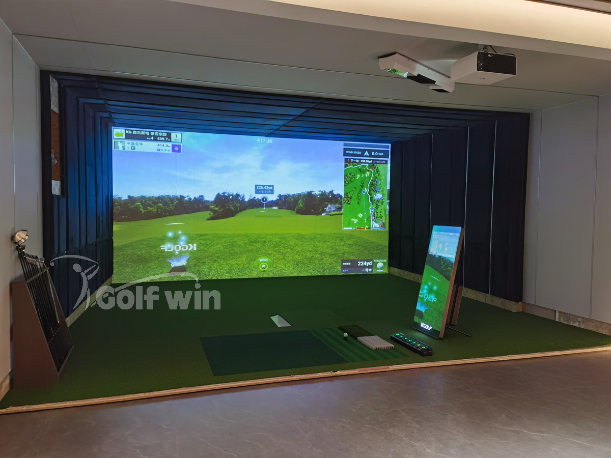 內蒙古烏蘭察布市私人會所室內高爾夫